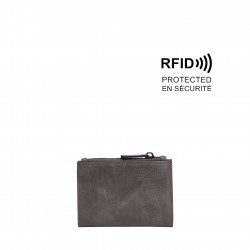 Carla Wallet - Charcoal Grey 